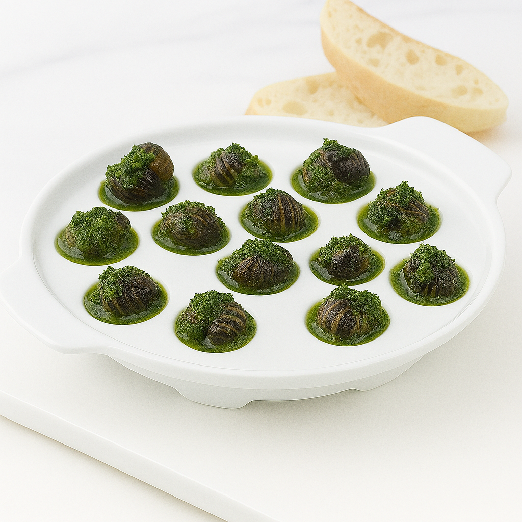 Oven safe dish 12 holes for Escargots (snails)