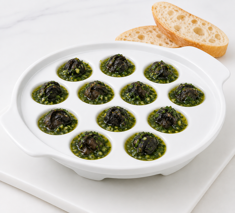 Oven safe dish 12 holes for Escargots (snails)