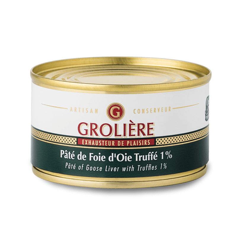 Goose Foie Gras Paté with French Périgord Truffles 50% Foie Gras