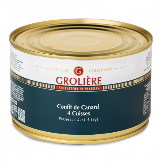 Duck confit 4 legs 1250g