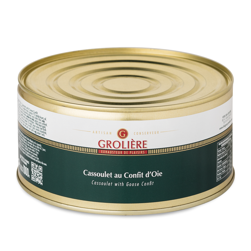 Cassoulet of goose confit 1000g