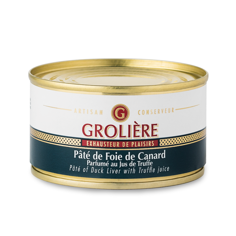 Paté of Duck Liver with Truffle Juice 130g - 50% Foie Gras