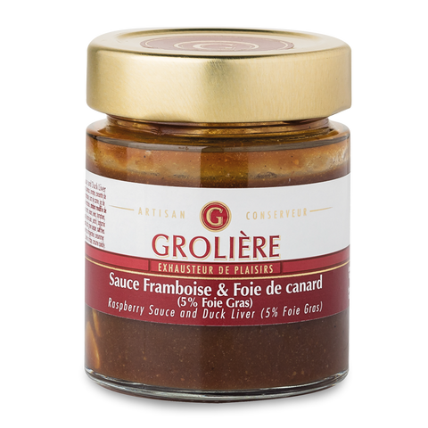 Sauce Raspberry and Foie Gras