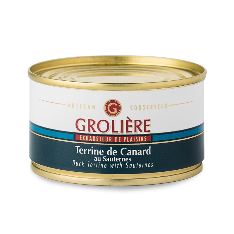 Duck terrine with Sauterne 130g