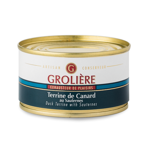 Duck terrine with Sauterne 130g